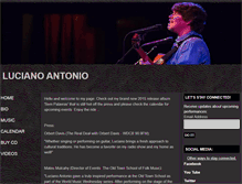 Tablet Screenshot of lucianoantonio.com